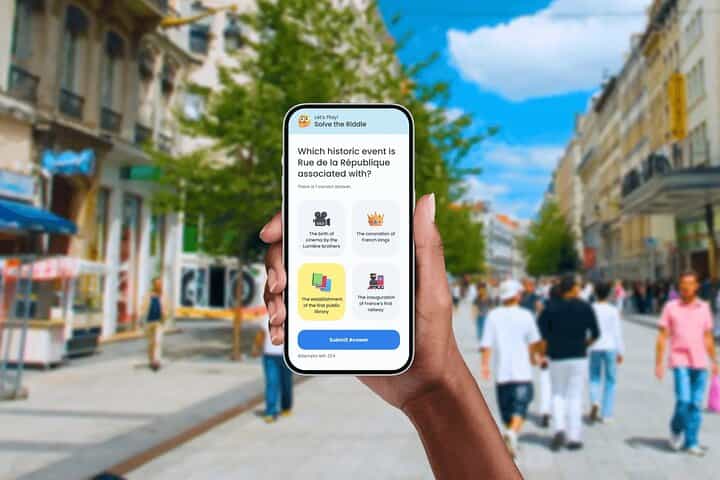 Lyon Interactive City Tour