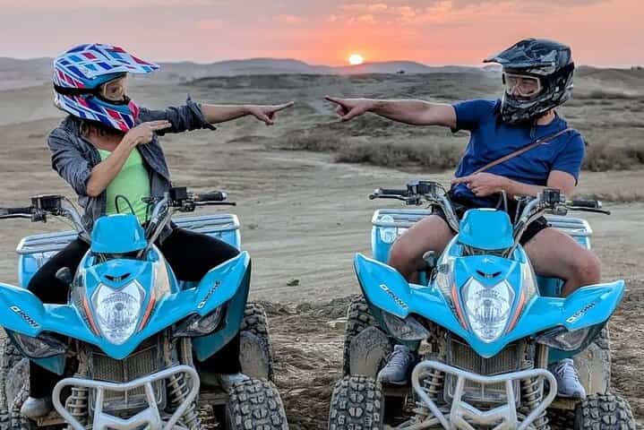Marrakech: Quad Bike, Sunset, and Dinner Show in Agafay Desert 