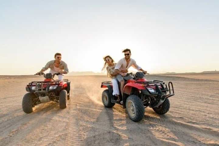 ATV Quad Bike Ride with Camel Ride Transfers in Hurghada
