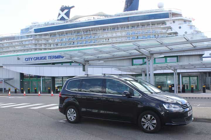 One Way or Round Trip Private Transfer from London to Southampton Cruise Port 