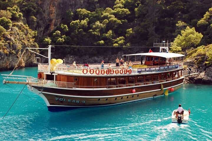 Butterfly Valley Boat tour with Lunch and Transfer from Fethiye