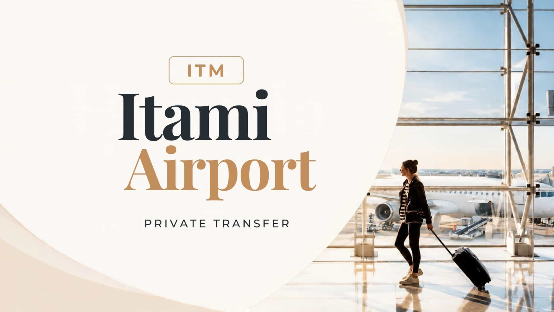 Itami Airport (ITM) ⇄ Osaka City Private Transfer