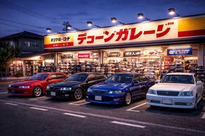 Tokyo Night Cruise and JDM Culture Tour includes stop at Daikoku