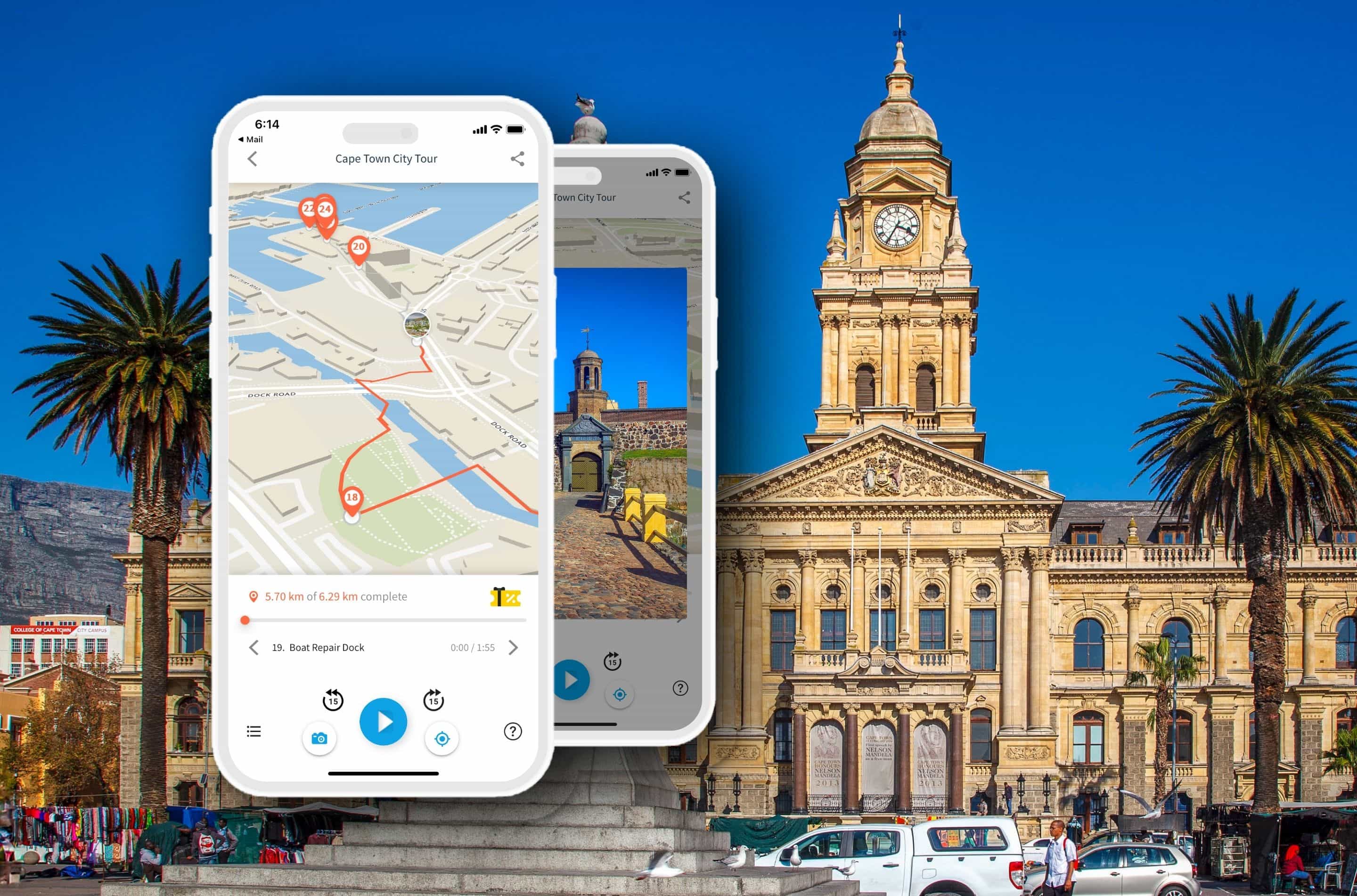 Cape Town, South Africa: tour of the historic center with an audio guide