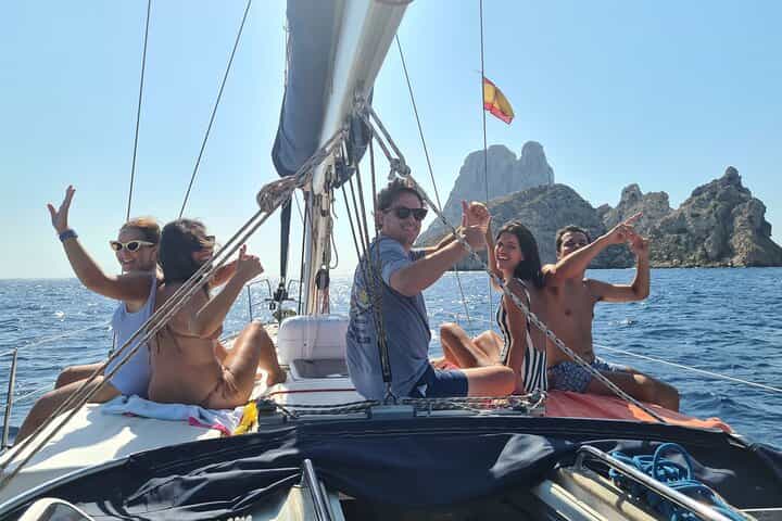 Half-Day Private Catamaran Trip in Ibiza
