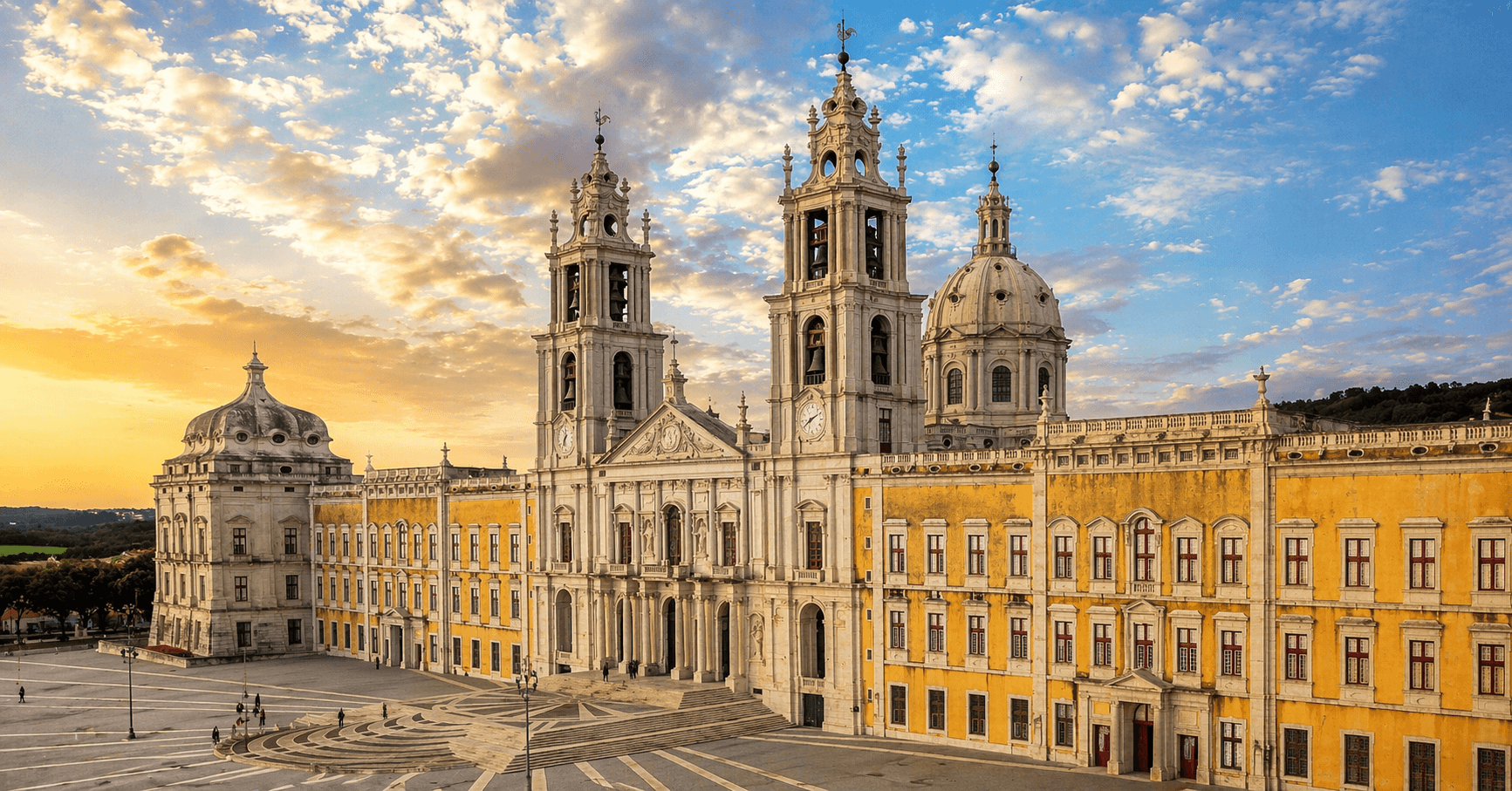 From Lisbon: Mafra, Ericeira & Queluz Palace Private Day Tour