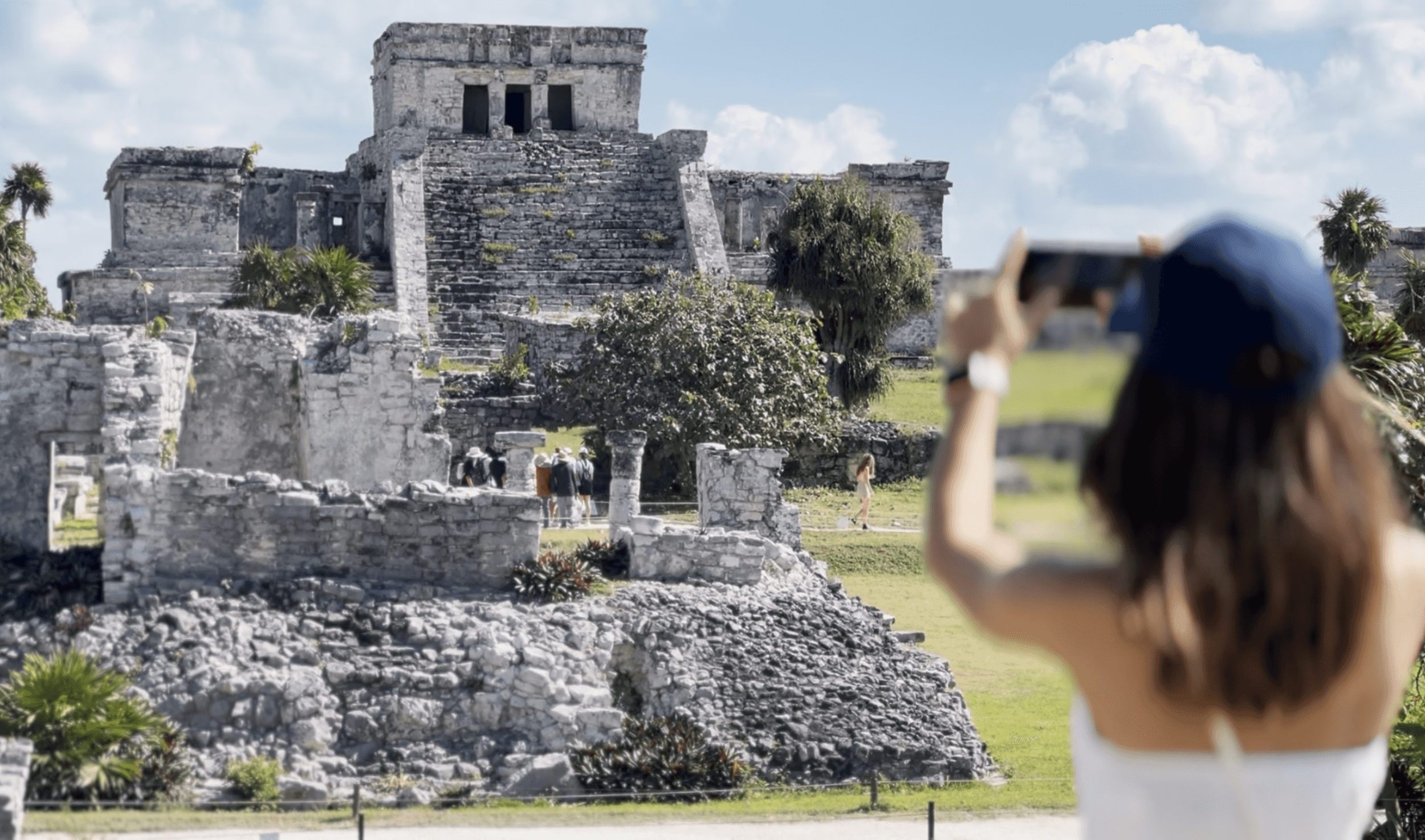 From Riviera: Tulum, 2 Cenotes Express tour