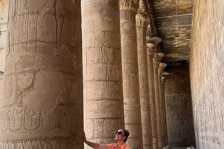 Luxor to Aswan Private Tour with Expert Guide Edfu Temple Tickets