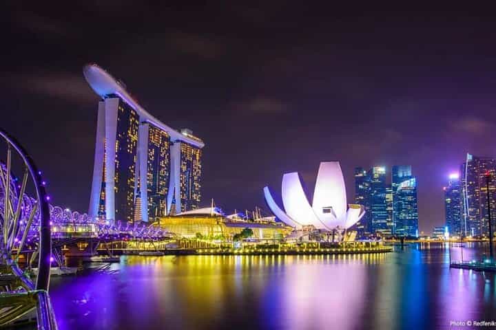 Singapore Live Guided Night Bus Tour