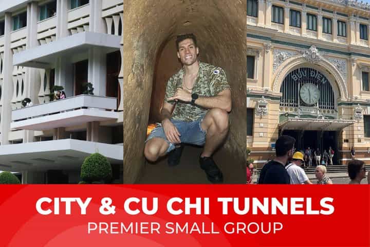 Daily Small Group Tour to Saigon City and Cu Chi Tunnels