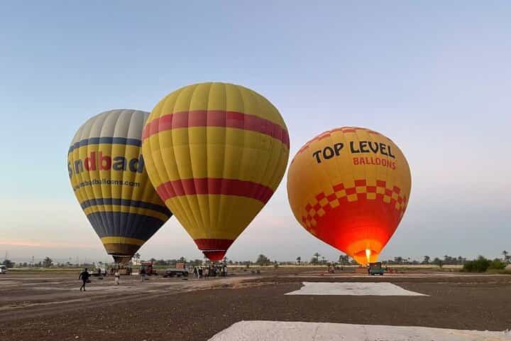 Hot Air Balloon Riding in Luxor with Hotel Pickup & Drop-off