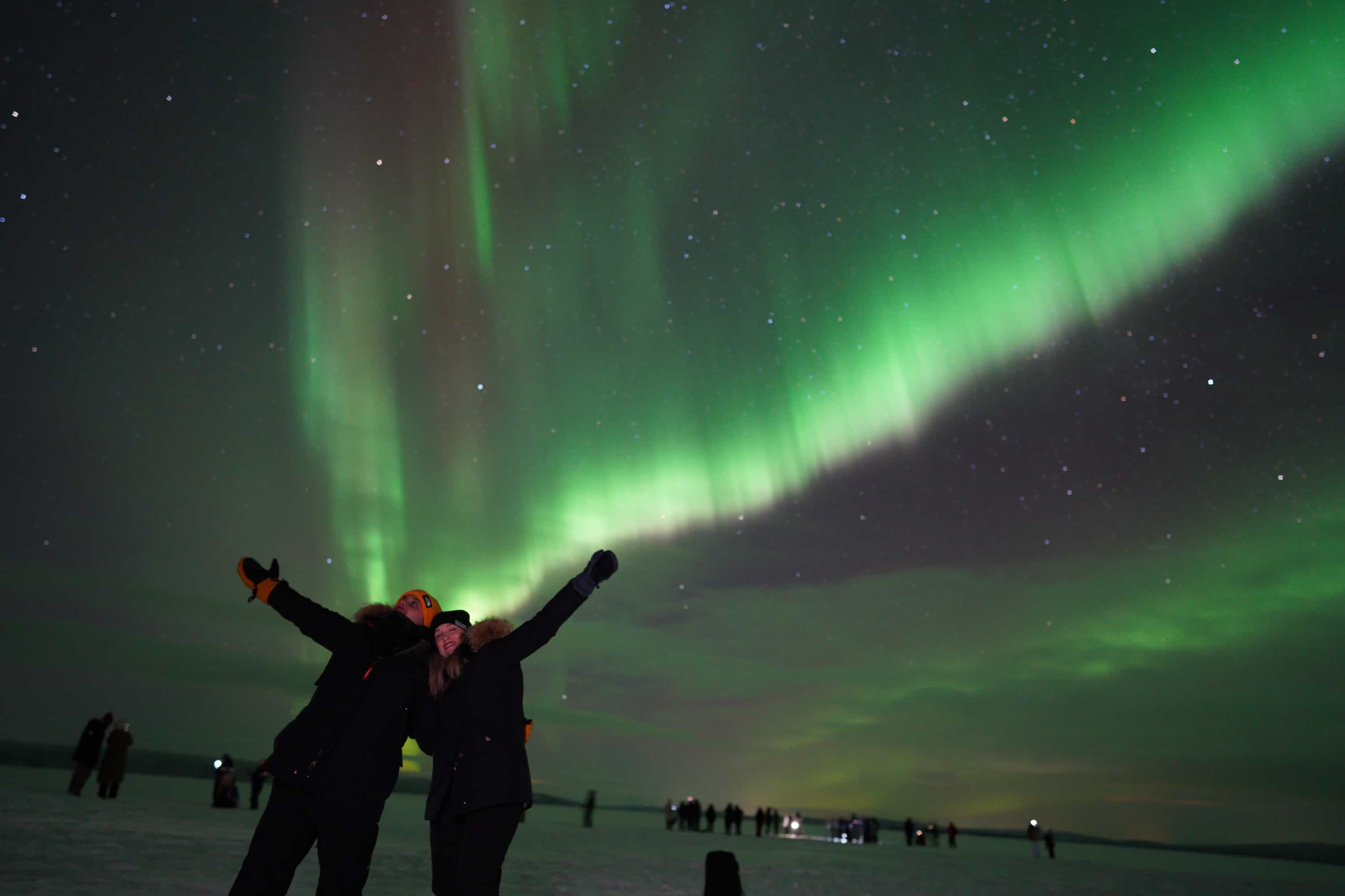 Northern Lights Rovaniemi Guaranteed & Unlimited KM Hunting (Small Group)