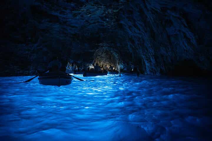 From Naples: Blue Grotto & Faraglioni iconic sights Guided Tour