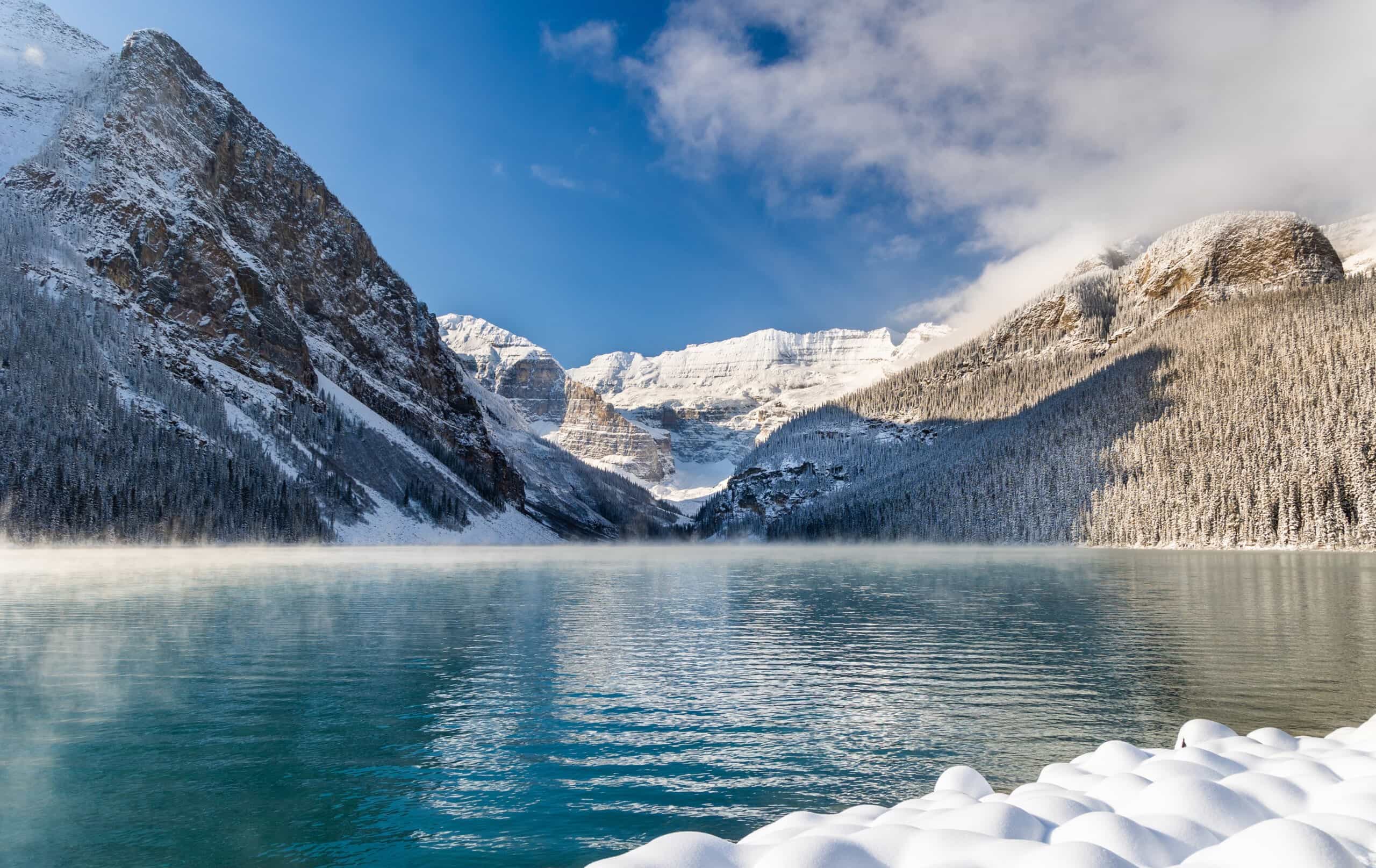 Lake Louise + Lake Minnewanka + Banff Half Day Tour