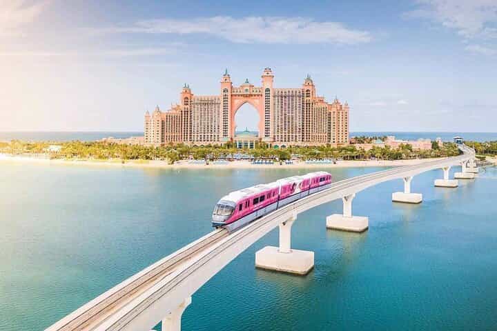 Dubai City tour + One way Monorail with Transfers