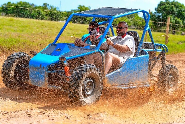 Half-day off-road buggy tour to the cenote and Macau beach