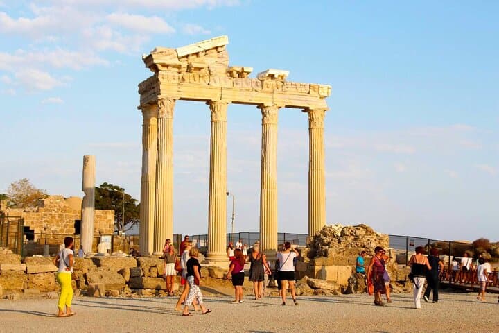 Perge Aspendos Side Ancient City and Manavgat Waterfall Tour