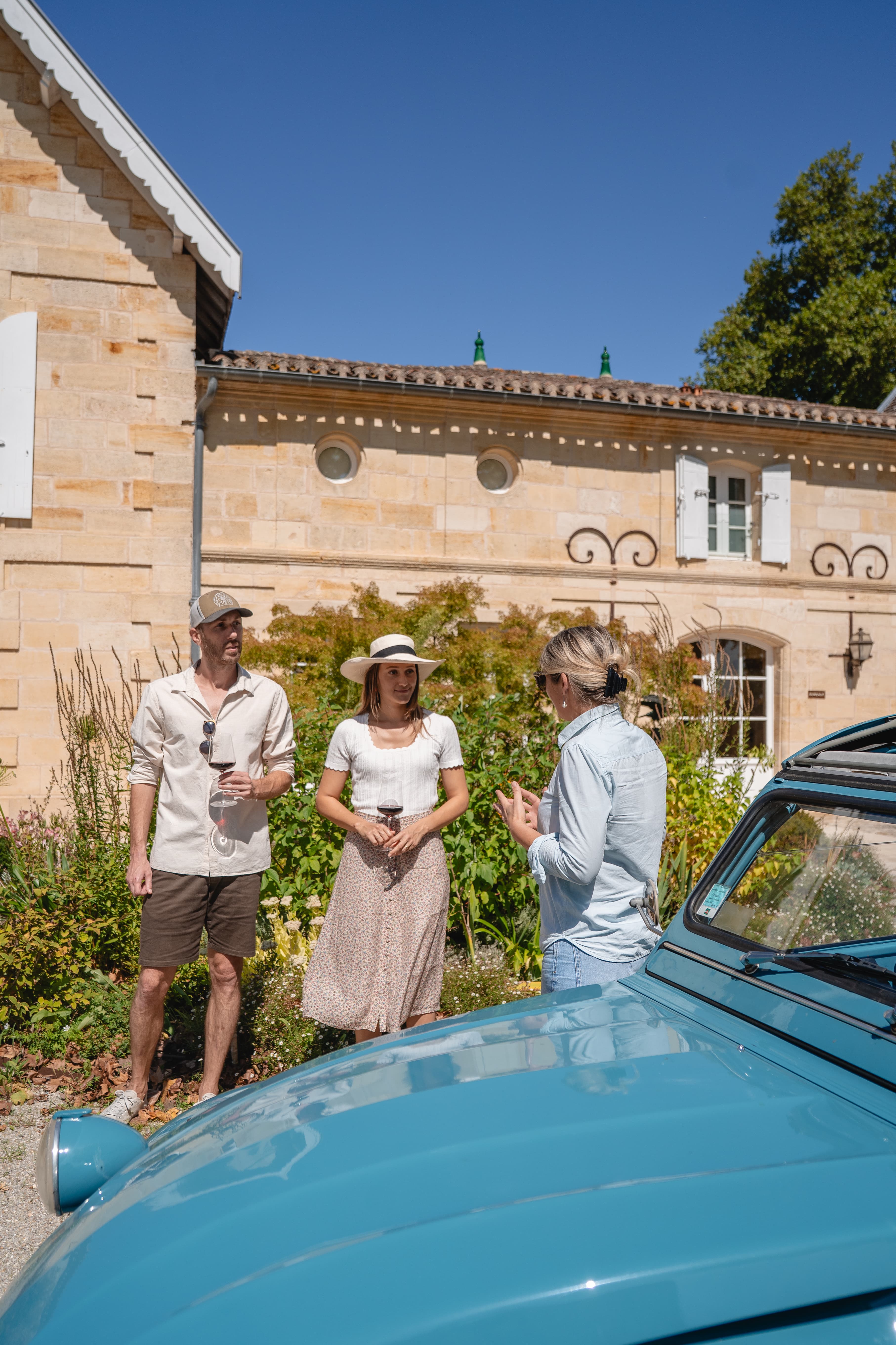 Margaux & Médoc: half day private tour in a Citroën 2cv
