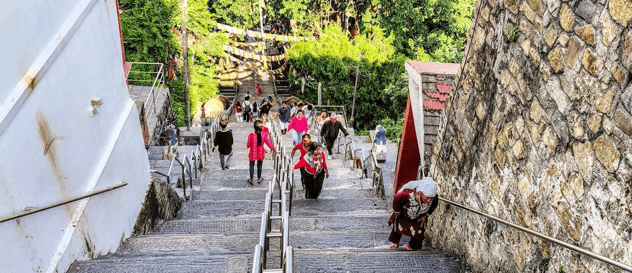 Walking to the Monkey Temple - Swayambhunath  - Private/Small Group