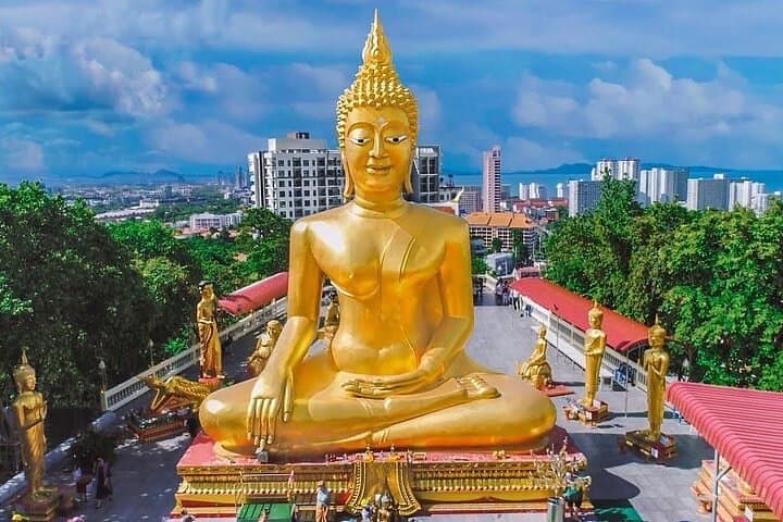 Pattaya City Tour with Big Buddha, Bali Hai Pier & Gems Gallery