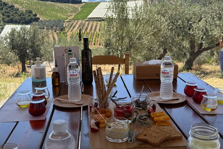  Olive Oil Tasting Farm Experience, Corinth Canal, Nafplio