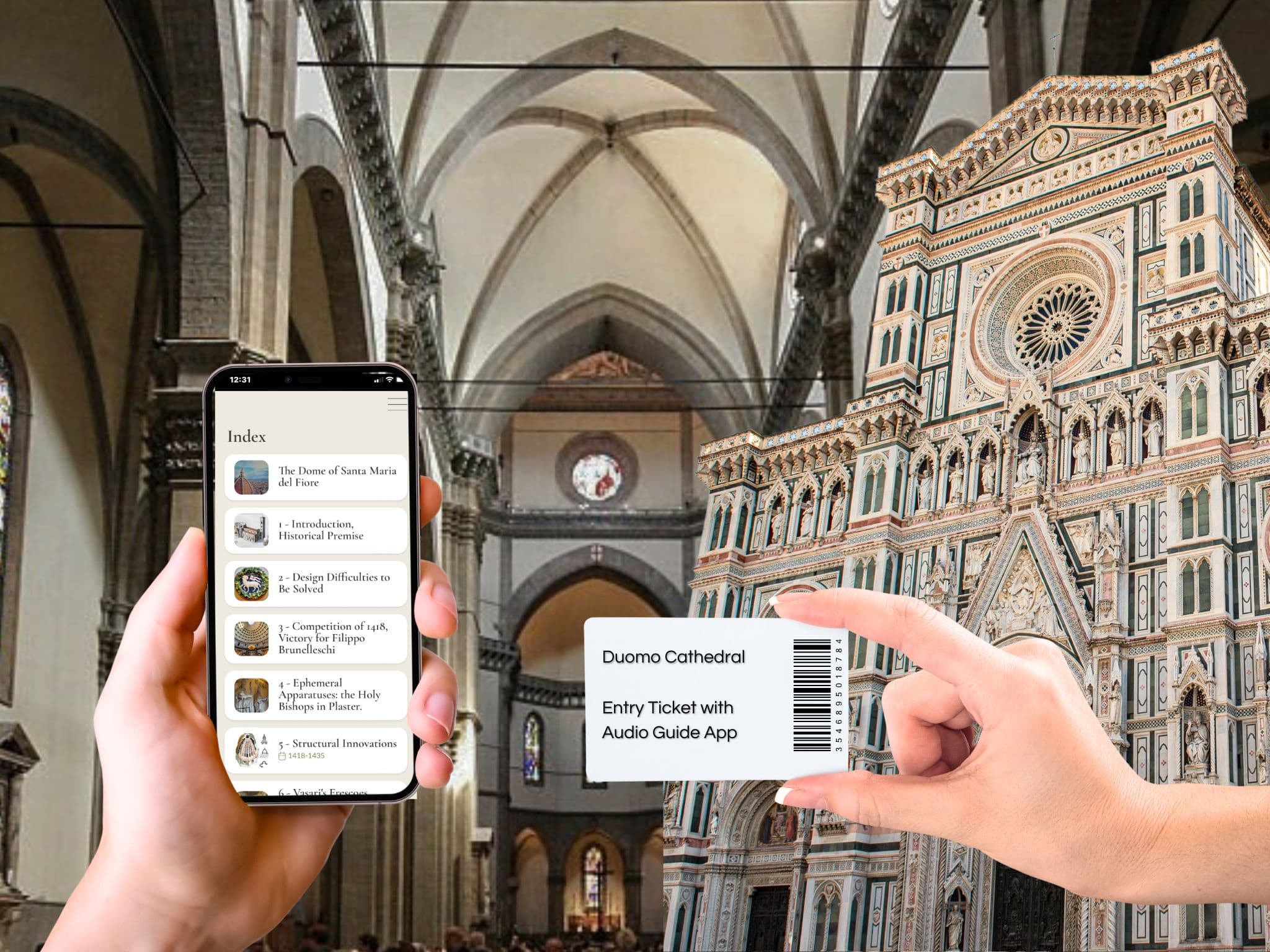 Cathedral of Santa Maria del Fiore Multilingual Audio App