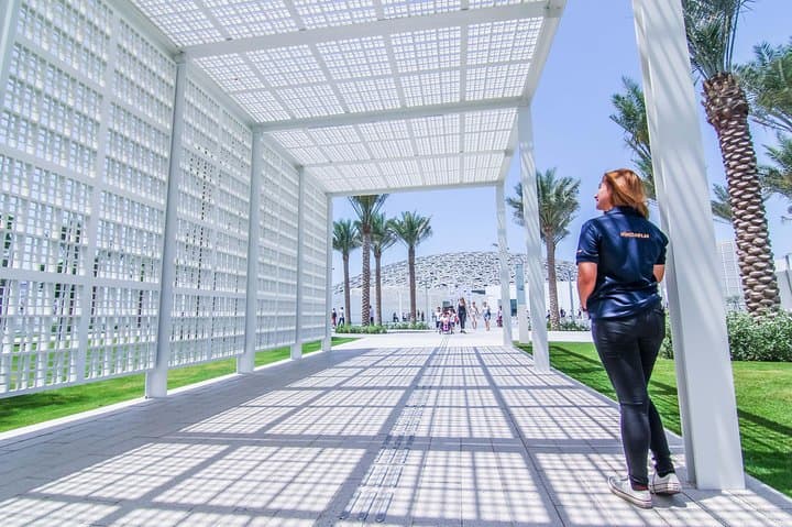 Abu Dhabi Marvelous highlights with Louvre,Grand Mosque & 5*lunch