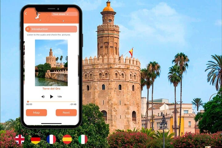 Sevilla Esencial: Tour Autoguiado creado por Guía Oficial local