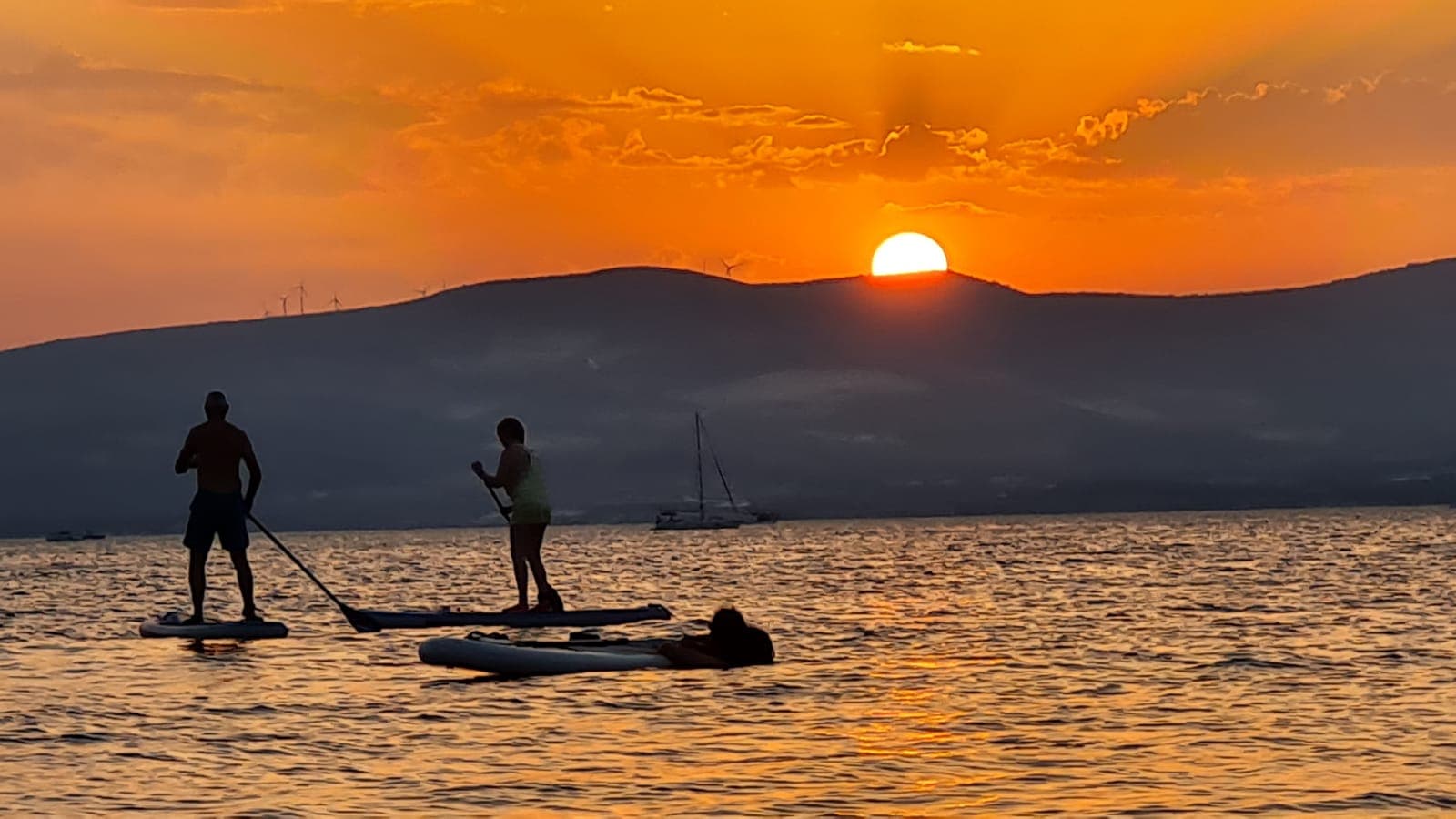 Split Sunset Stand Up Paddle Tour 