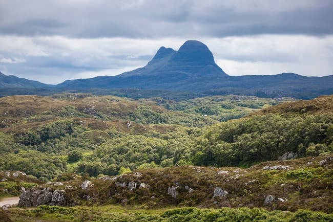 Suilven walking approach