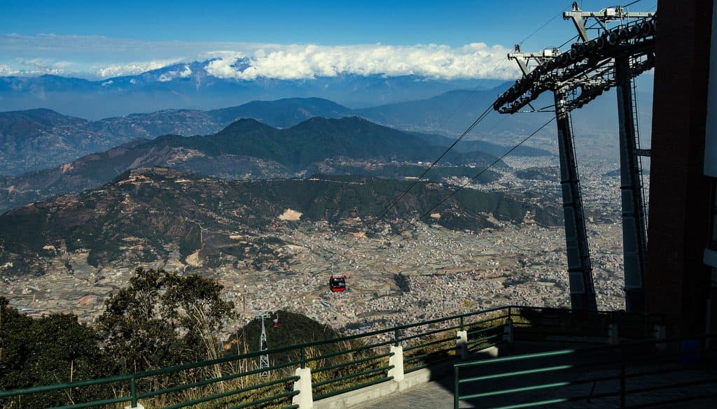 Fly over Hills of Chandragiri via Cable Car 