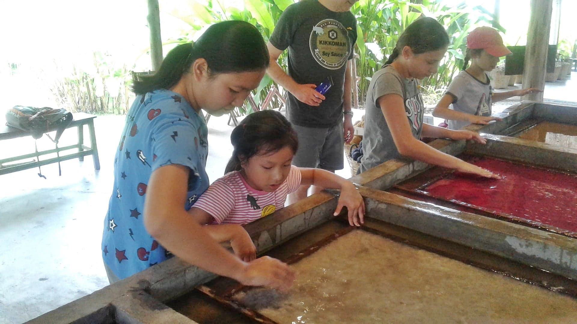 Elephant Poo Poo Paper Park & Sticky Waterfall 