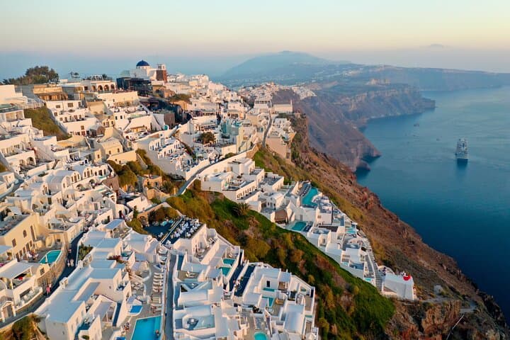 Santorini Island Tour for cruise travelers - Small Group