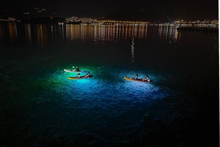 Budva: 2-Hour «Night Lights» Kayak Tour