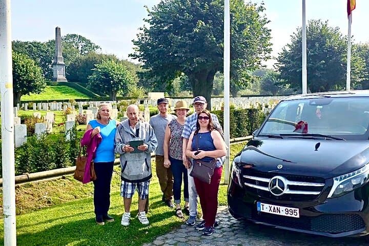 Flanders World War I Battlefields Private Tour from Brussels