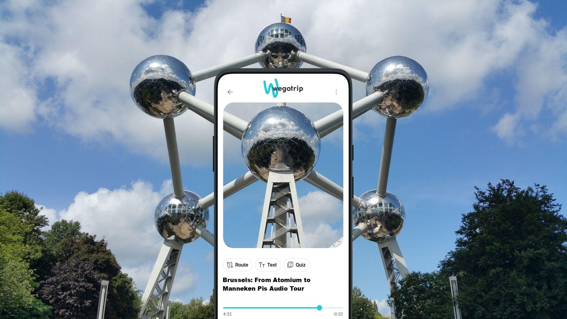 Brussels: From Atomium to Manneken Pis Audio Tour