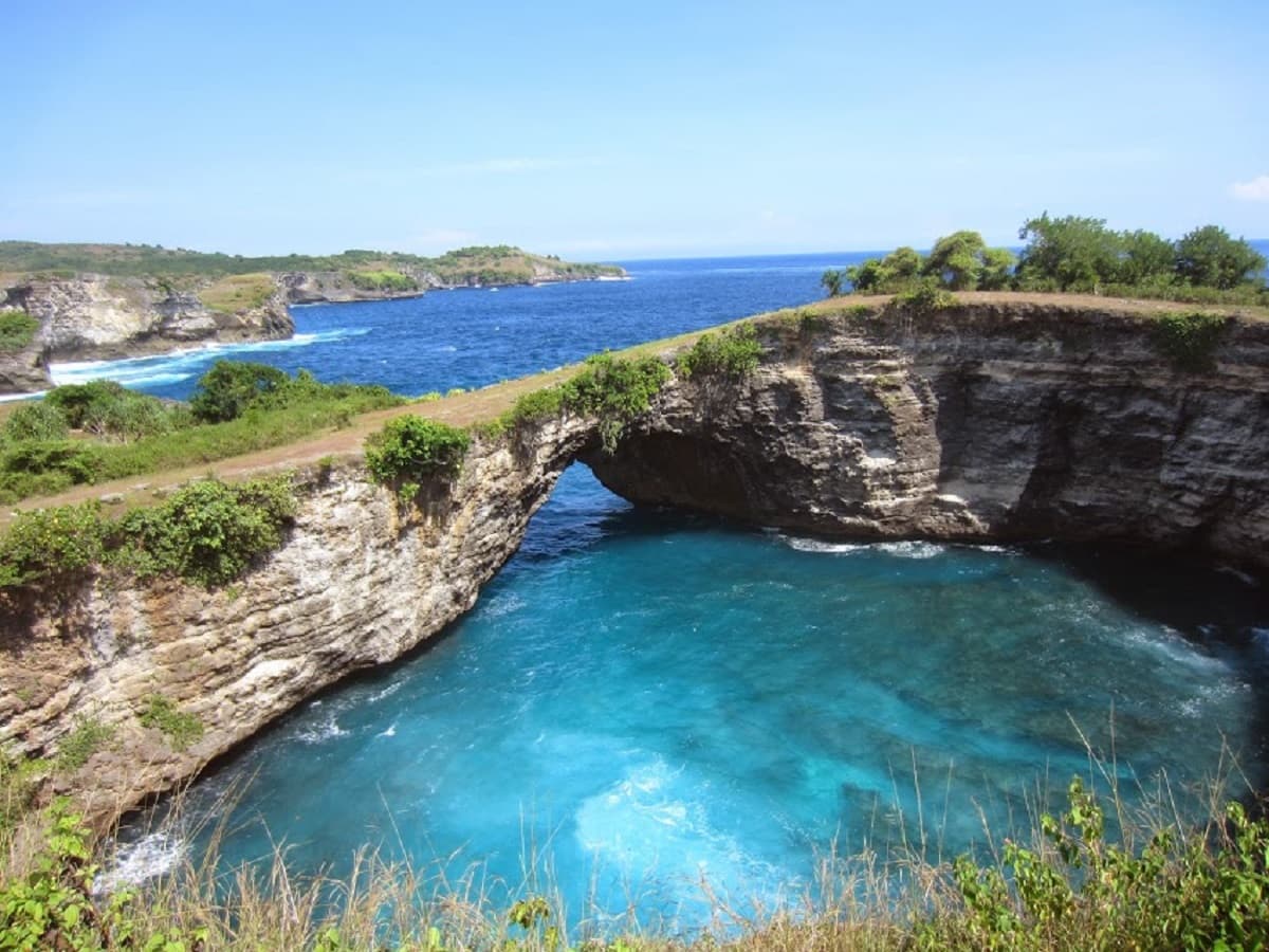 From Bali : Snorkeling  and Half day Tour in Nusa Penida island 