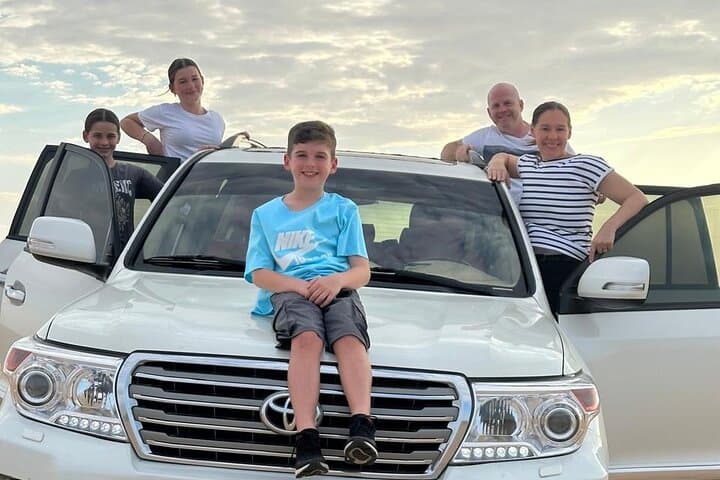 Desert Safari Dubai Live Shows Camel Ride Dinner with Quad Bikes 