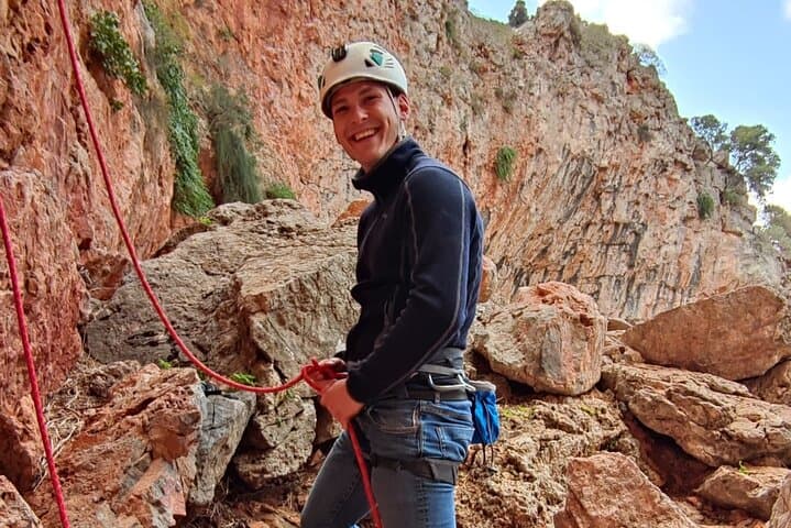 Rock Climbing on Crete with a Guide at Heraklion