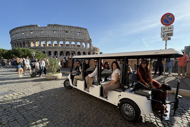 Rome Highlights: Golf Cart Tour with a Local Guide