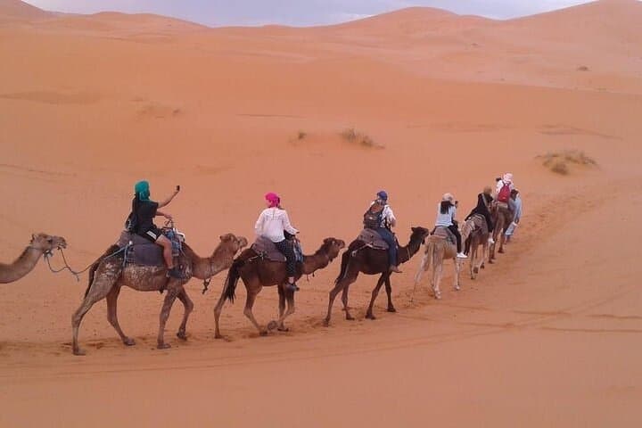 Private 5 Days Trip from Fez to Marrakech via Merzouga Desert 