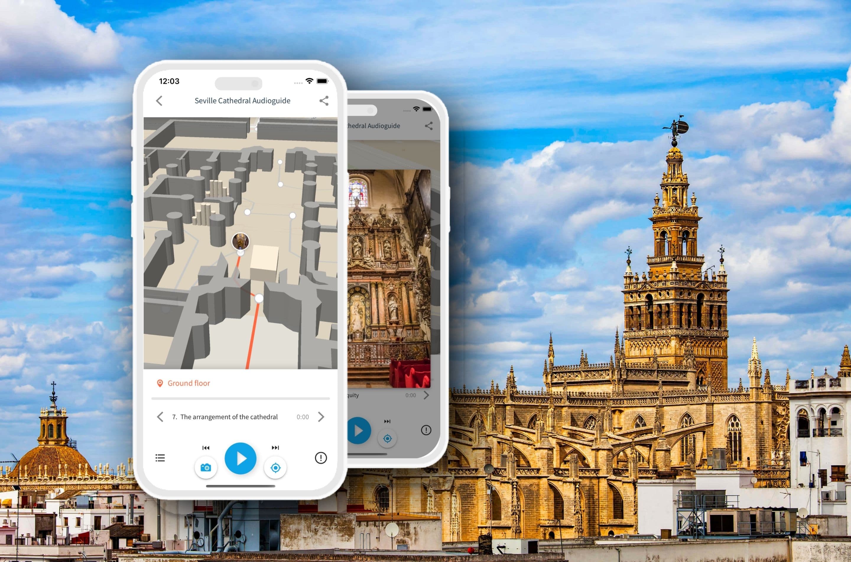Seville Cathedral Smartphone Audio Guide (NOT AN ENTRY TICKET)