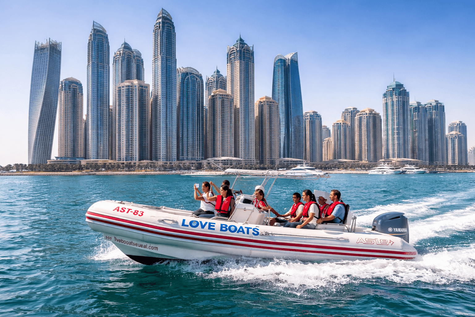 Dubai Speedboat Tour: Marina, Atlantis & Burj Al Arab