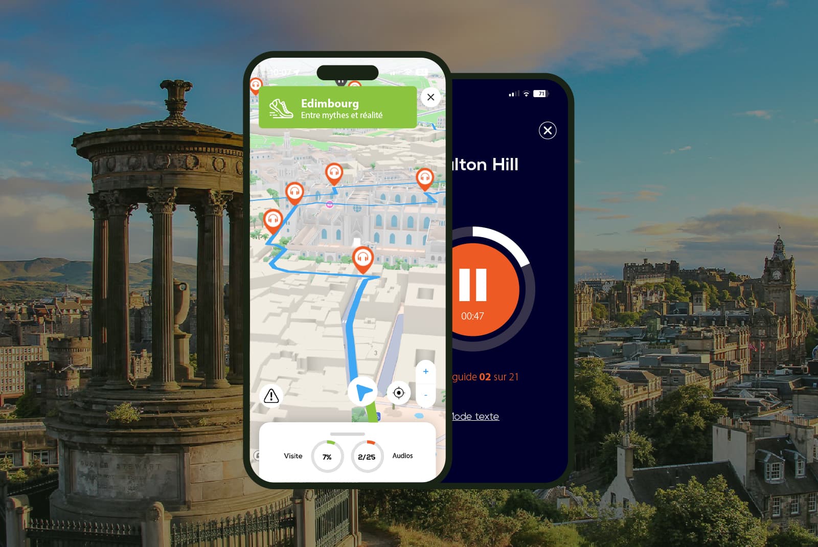 Edinburgh: 3.5-Hour Audio Guided Walking Tour - 24 Audio Commentaries