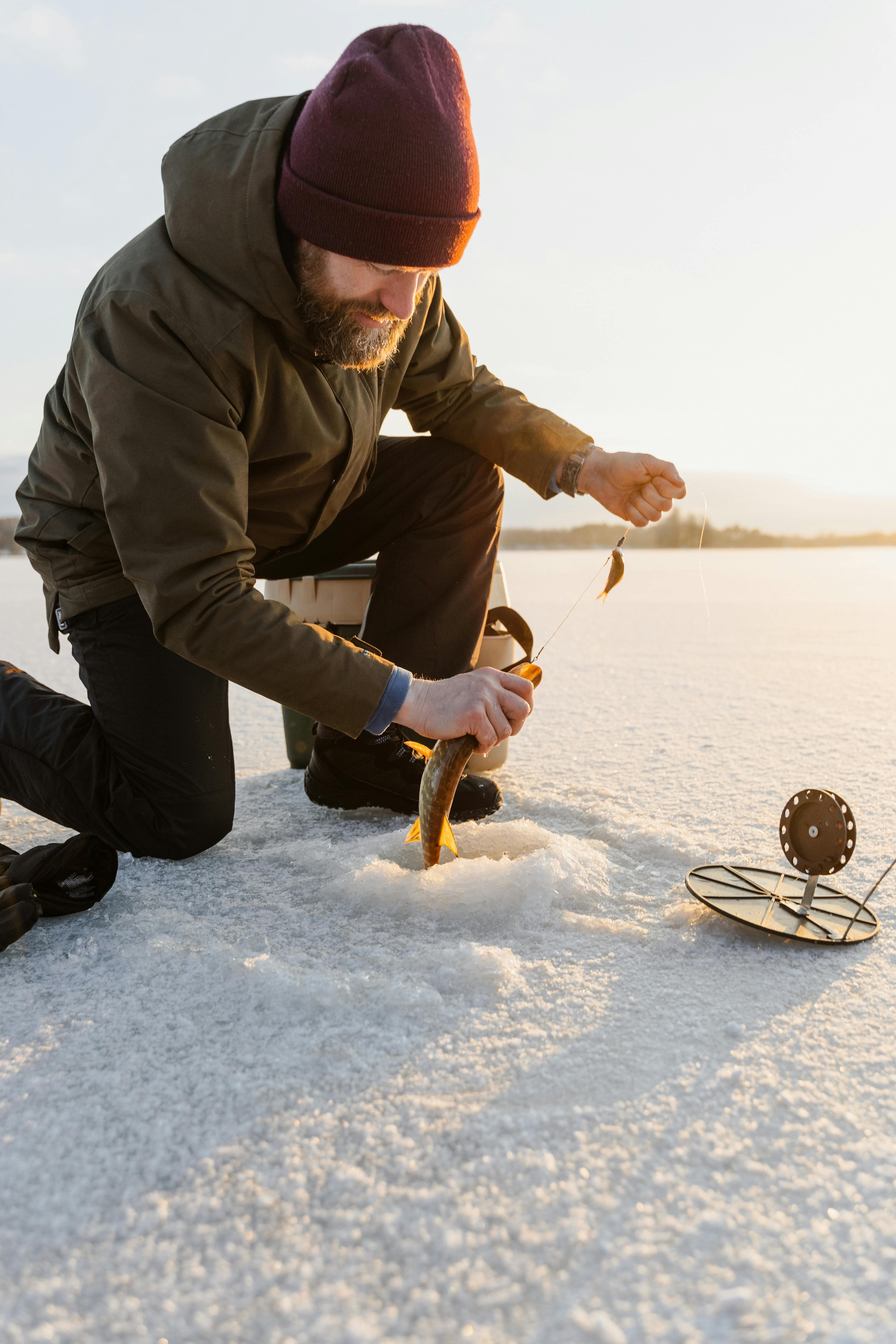 Ice Fishing Adventure in Levi with local guide