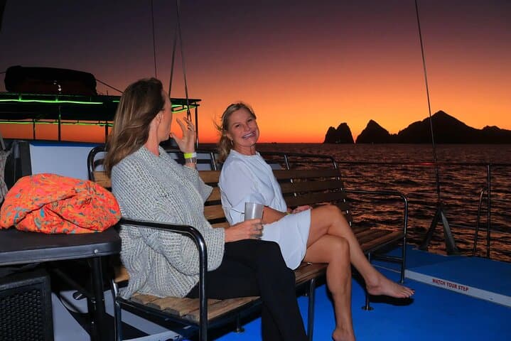 Los Cabos Catamaran Cruise with Open Bar & Light Snack