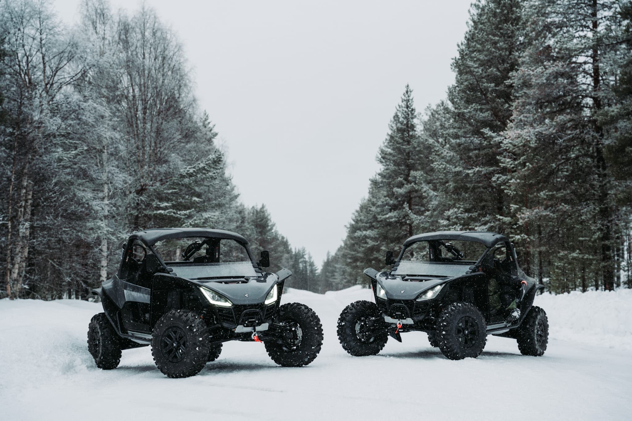 Private - ATV/ UTV Tour With Reindeer Farm Visit in Levi (3h)