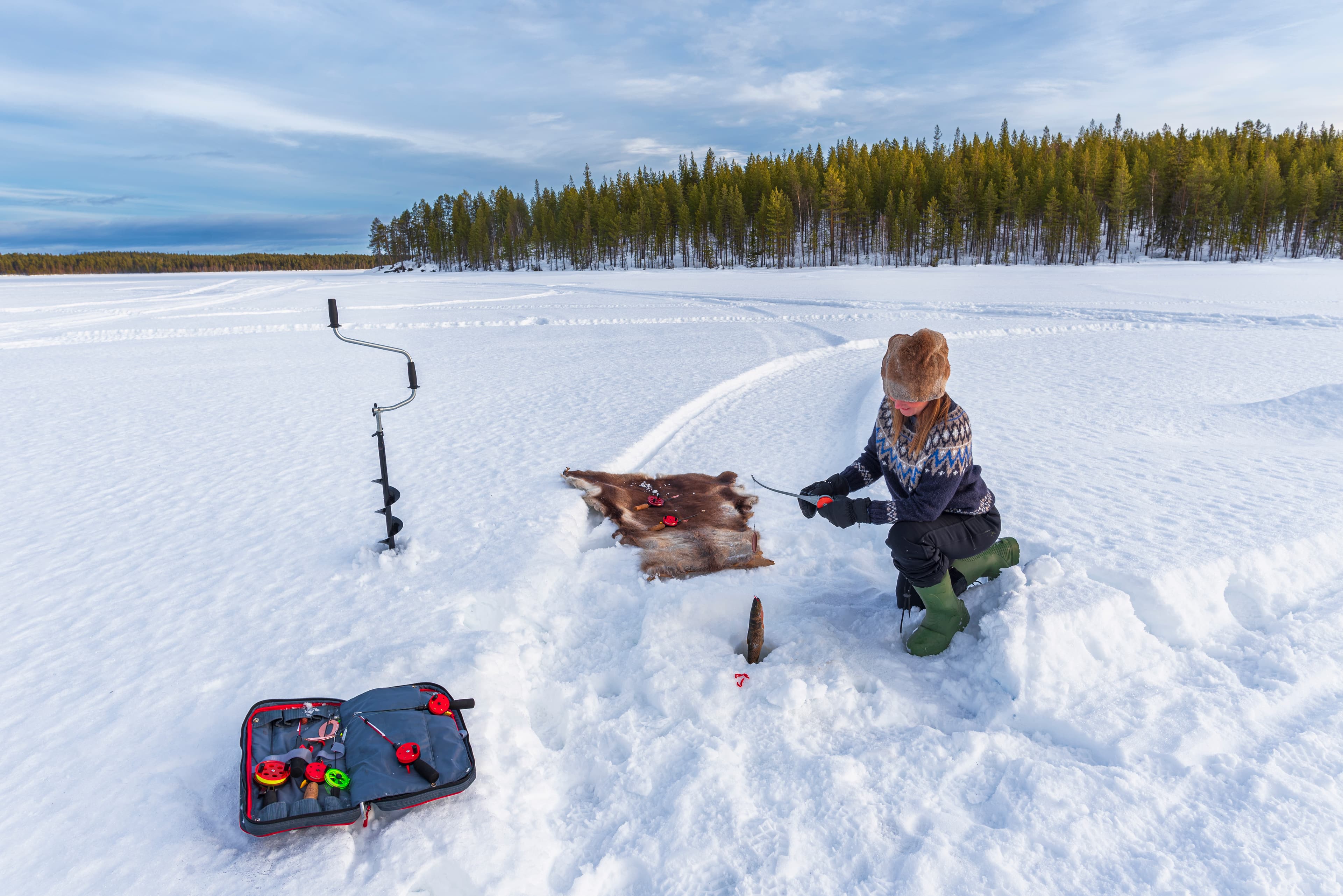 Private - Ice Fishing Adventure in Levi 
