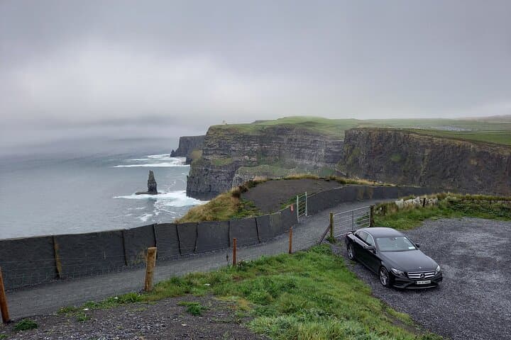 Galway to Cork via Cliffs of Moher Private Car Service
