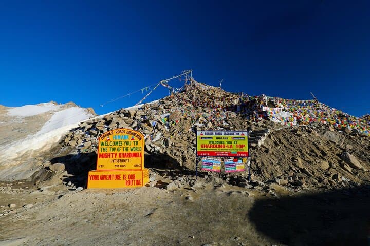 Khardungla Pass Expedition: A High Altitude Day Trip from Leh